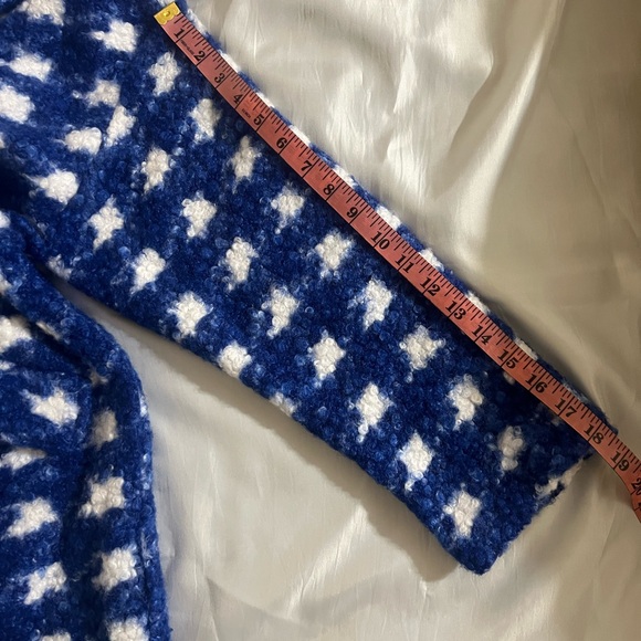 Active USA Blue and White Pea Coat - Picture 6 of 8